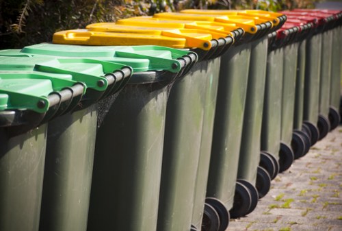 Eco-friendly disposal during garage clearance