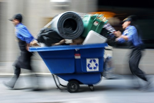 Acton flat clearance services handling household items