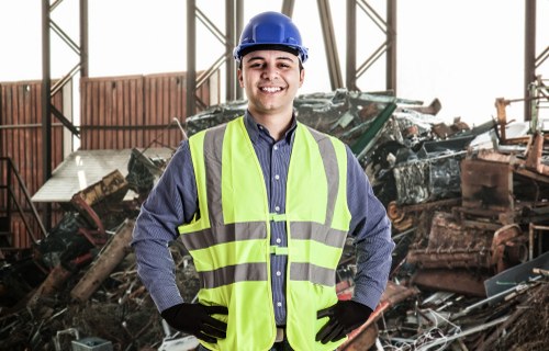Acton business waste management team at work